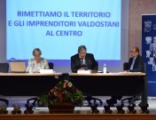 Anteprima immagine Edda Crosa, Giancarlo Giachino Presidente Confindustria Valle d'Aosta, Alfredo Lingeri