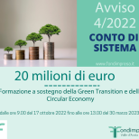 FONDIMPRESA - Avviso 4/2022 - Formazione a sostegno della Green Transition e della Circular Economy