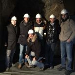 Il Gruppo Giovani Imprenditori in visita alle miniere d'oro di Brusson
